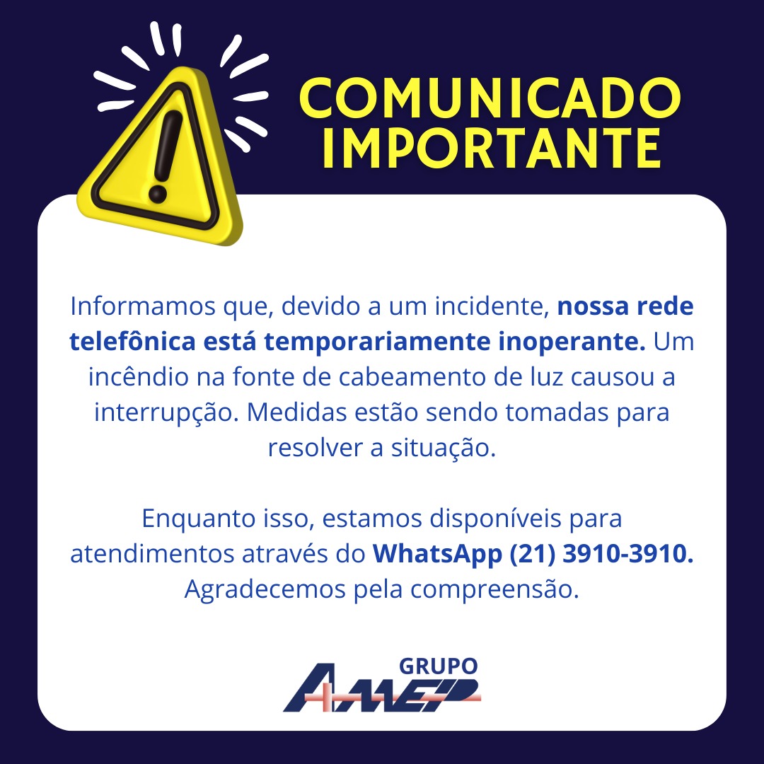 comunicado importante.
